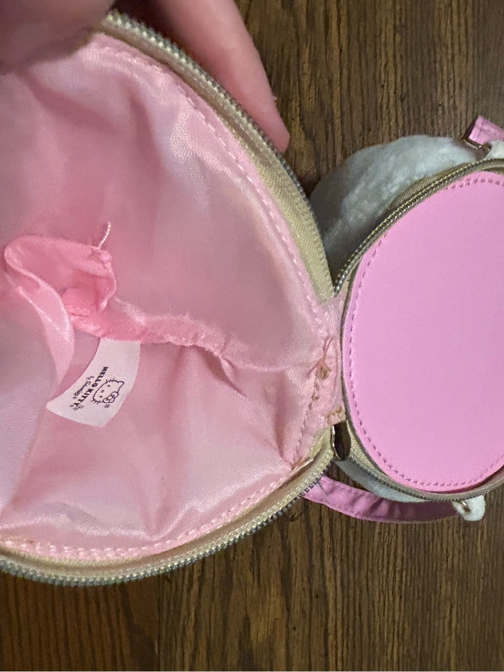Hello Kitty White & Pink Ice Cream Cone Crossbody Bag - Picture 5 of 5